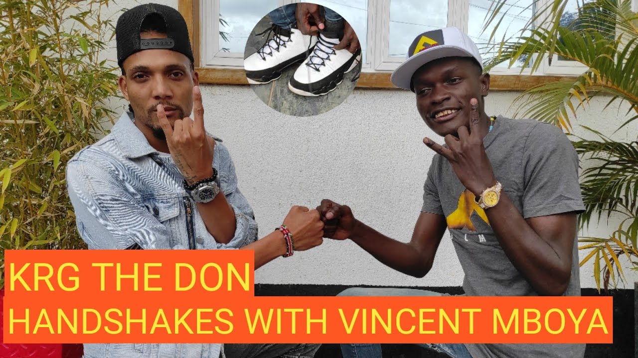 KRG THE DON REUNITES WITH VINCENT MBOYA & SURPRISES HIM WITH EXPENSIVE SHOES WORTH 30K
