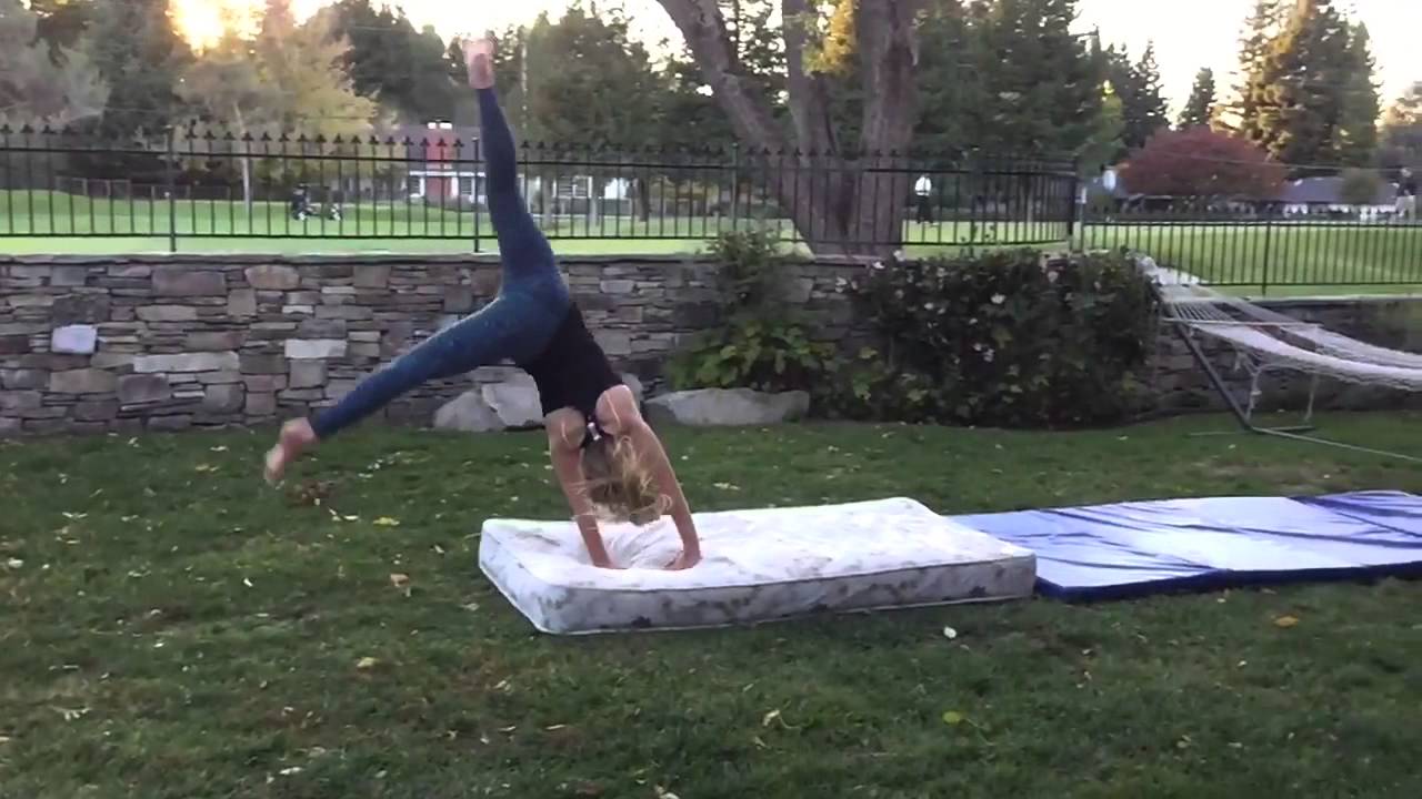 How To Do A Roundoff Back Tuck