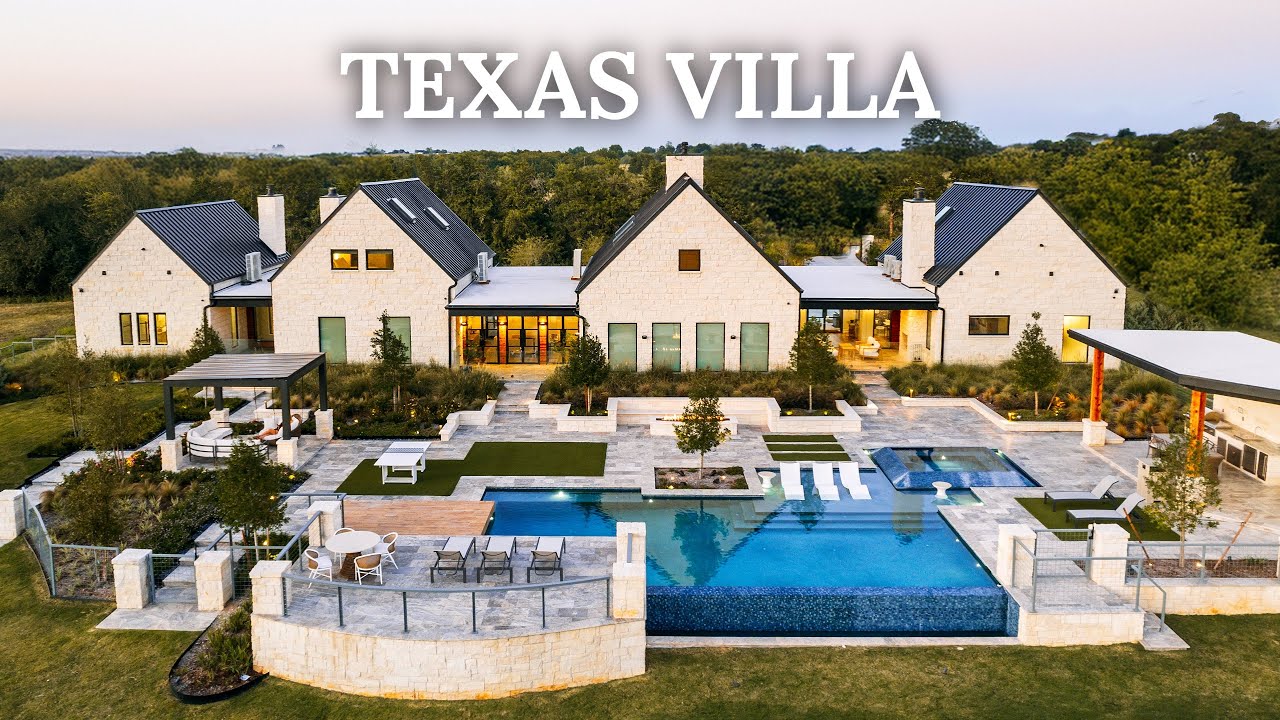 Texas Luxury Home 5000sqft+ Floor Plan Tour | Stunning 120FT Long Mansion
