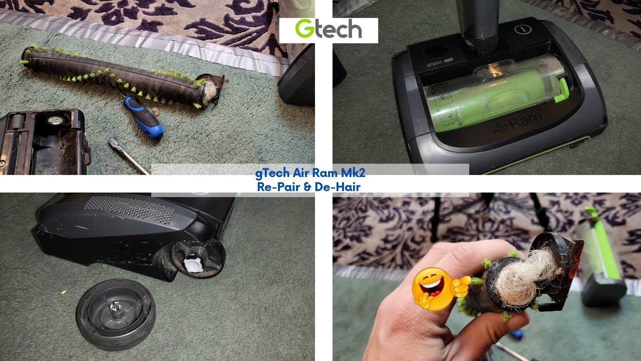 gTech Air Ram Mk2 - THE only fix for the alarming brushroll noise you need!
