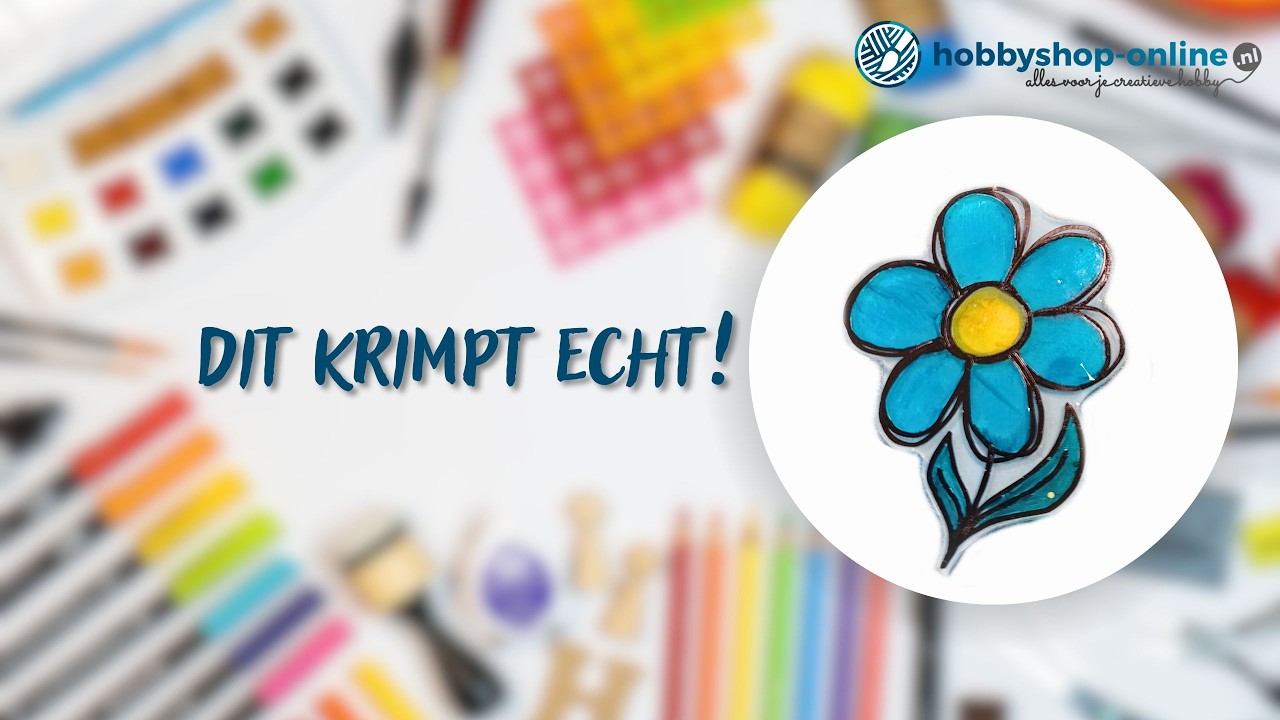 Pin maken met Krimpie Dinkie | zo werkt krimpfolie