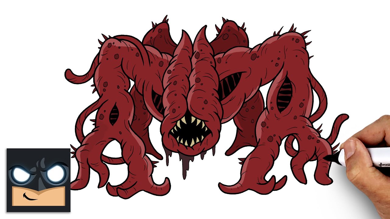 How to Draw Mind Flayer | Stranger Things