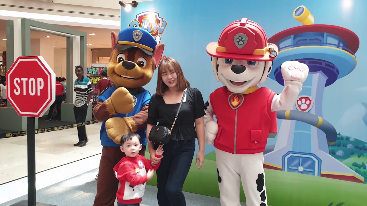 Paw Patrol is here in JB City Square!