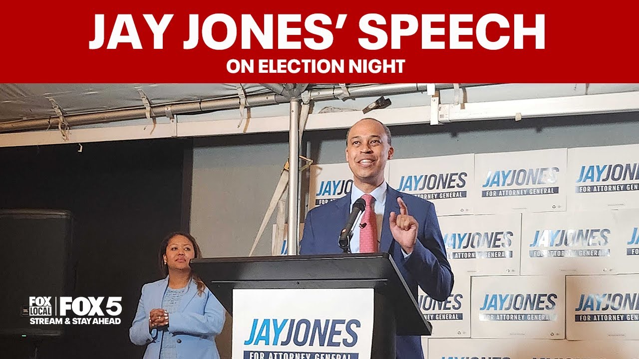 FULL VIDEO: Jay Jones victory speech as attorney general-elect