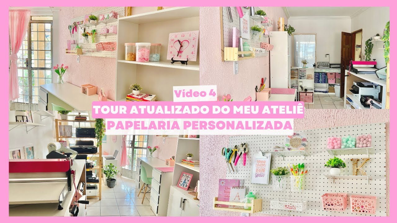 Como ficou o meu Ateliê ? Tour atualizado!