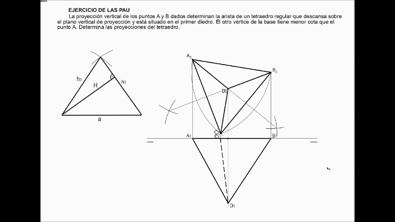 7- TETRAEDRO (3), APOYADO EN UNA CARA- PAU