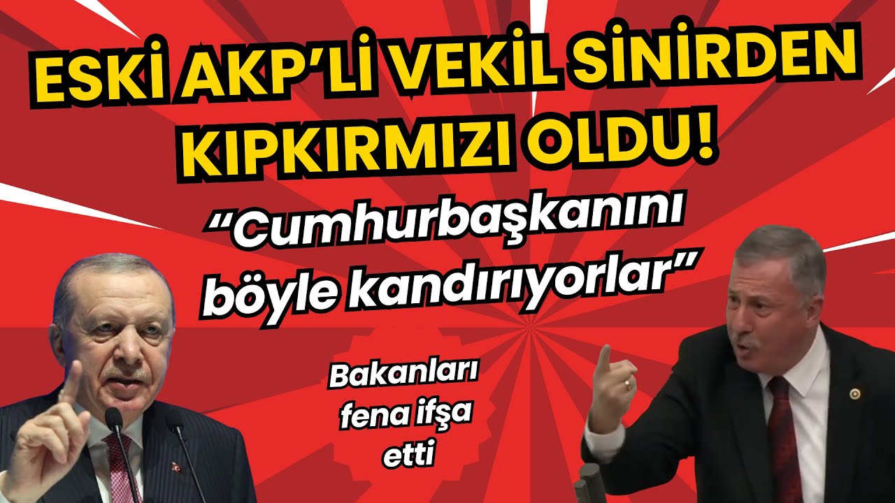 Sinirden kıpkırmızı oldu! “Cumhurbaşkanını kandırıyorlar” diyerek bakanları ifşa etti