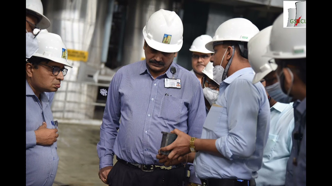 Visit and Review of Wonokbori Super Thermal power station by Honorable Managing Director GSECL