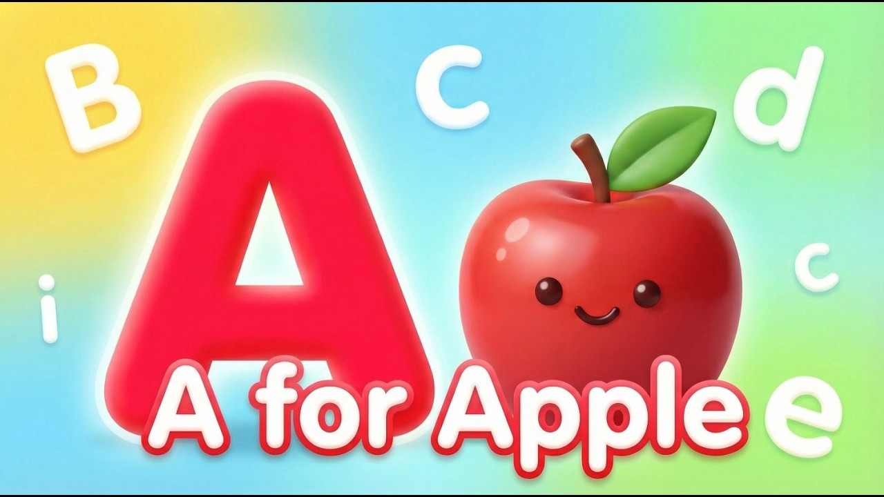 Learn ABCD for Nursery | A for Apple B for Ball reading | ABCD Rhymes Reading | अ से अनार