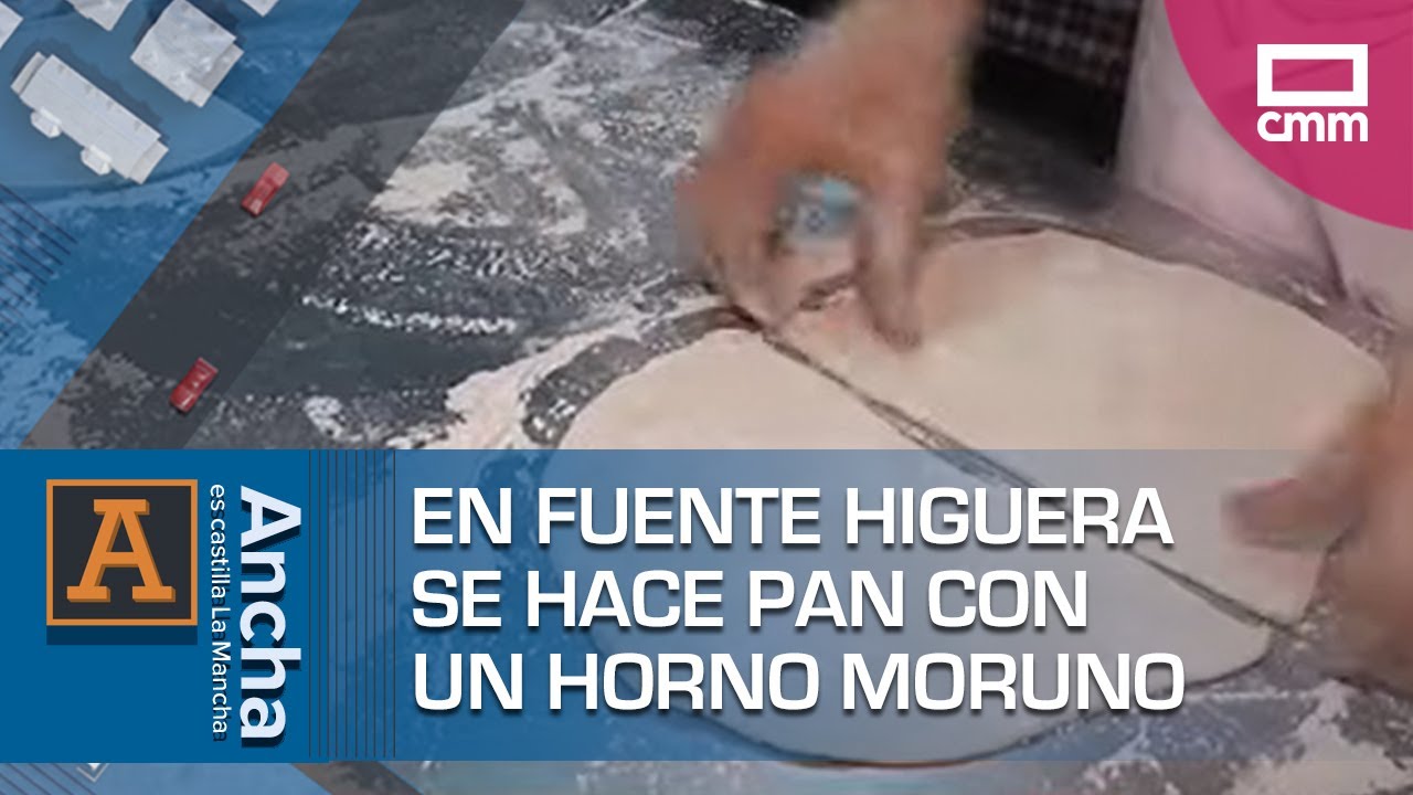 En Fuente Higuera se hace pan con un horno moruno