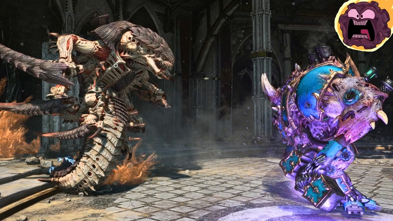 Helbrute vs Trygon | Warhammer 40k Space Marine 2