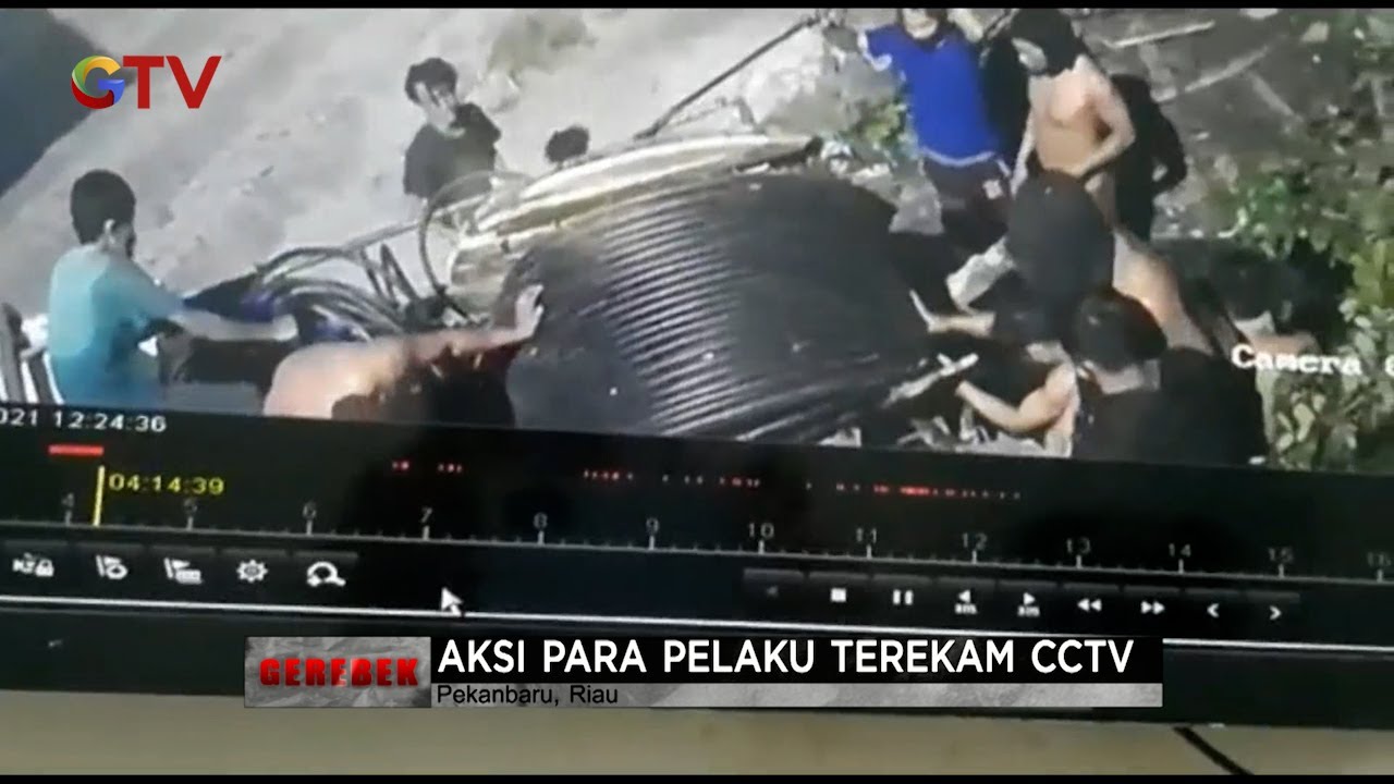 Komplotan Pencuri Kabel PLN Terekam CCTV Saat Beraksi, Polisi Langsung Bertindak #Gerebek 07/10