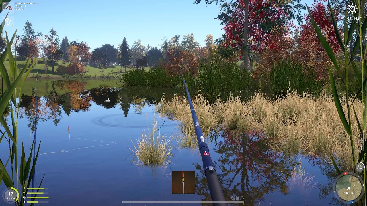 Russian Fishing 4  🏆 Trofeu 🏆   Lepomis macrochirus  - 1.227 kg 💥  ( 1.394 puncte )  22,08  banuti