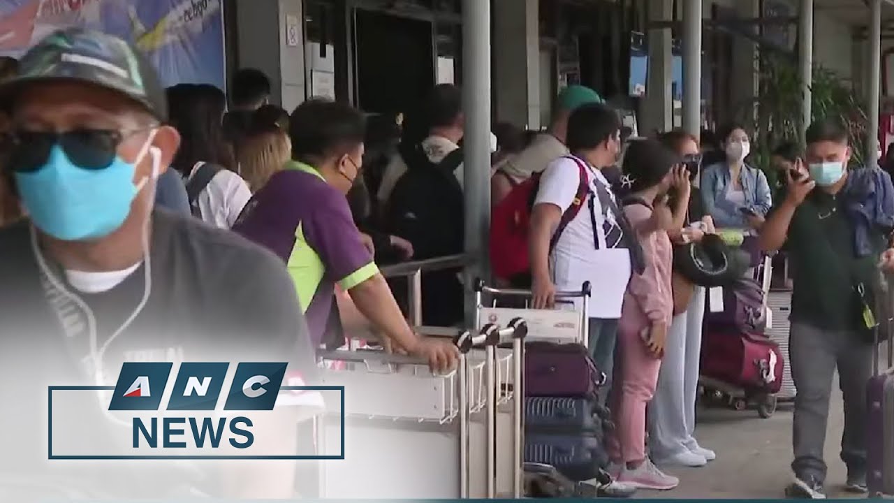 Passenger volume at NAIA hits near pre-pandemic levels amid Holy Week travels | ANC