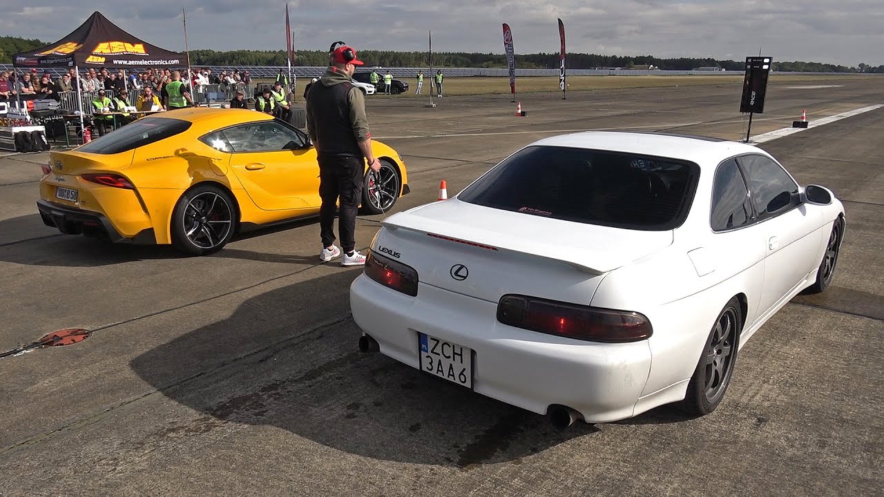 Lexus SC300 Turbo (670HP) vs Toyota GR Supra (700HP)