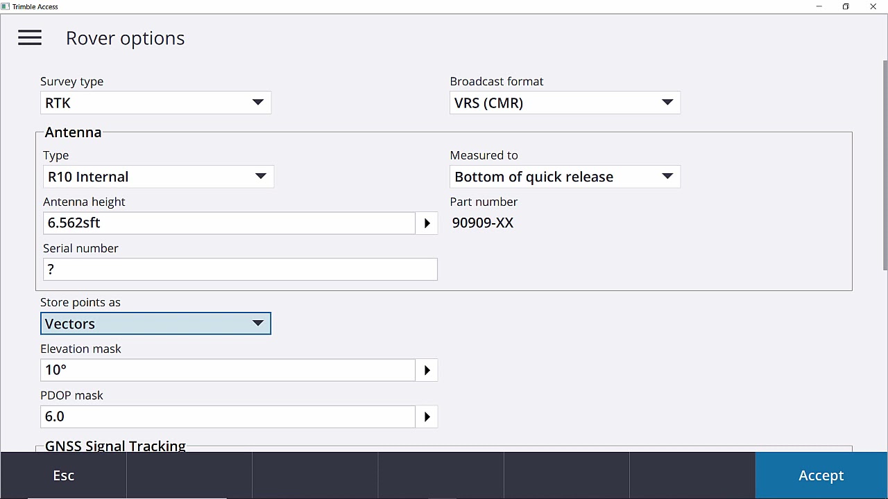 Creating a Survey Style in Access 2018 00 for a VRS Survey with a R10