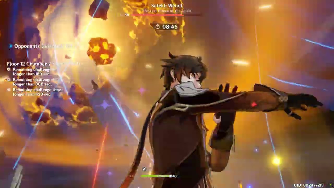 Genshin Impact 4.4 Spiral Abyss Floor 12 : RaidenC6 & YoimiyaC0 DPS 9 Stars