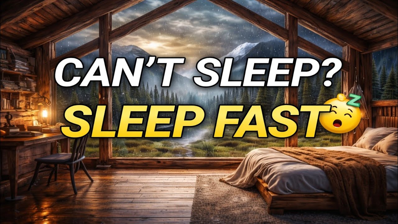 Can’t Sleep? 🌙 Fall Asleep Fast with Deep Sleep Music (1 Hour Relaxing Sleep Sounds) 