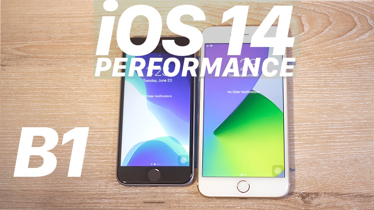 iOS 14 Beta 1 vs. iOS 13.5.1 : Benchmark PERFORMANCE Test! Is iOS 14 FASTER?