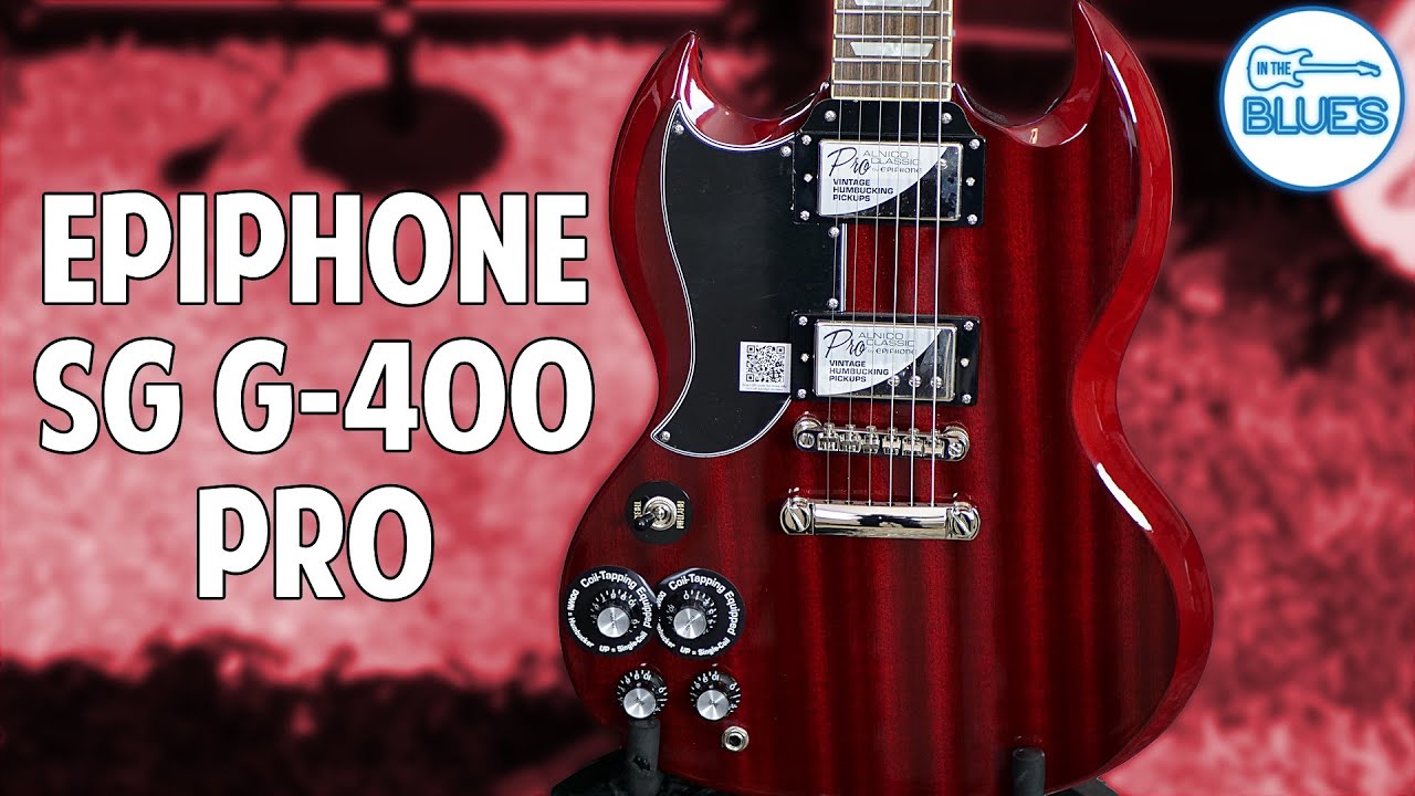 Обзор электрогитары Epiphone SG G-400 Pro