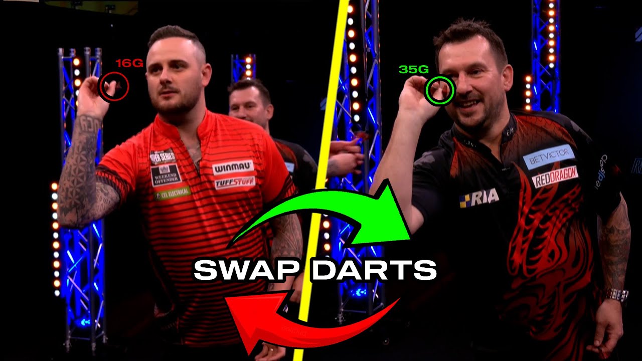 Joe Cullen & Jonny Clayton *SWAP* Darts... 😱