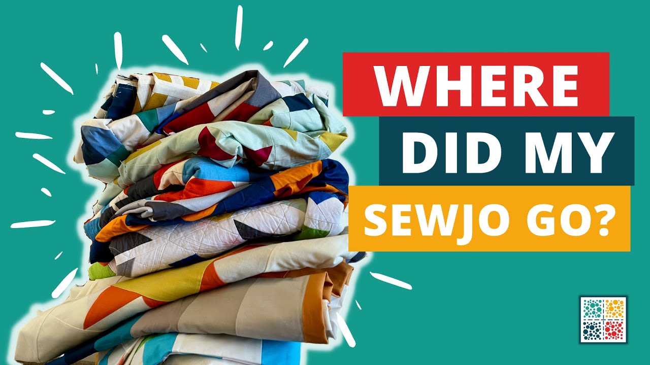 Where did my sewjo go - finding my sewjo again!