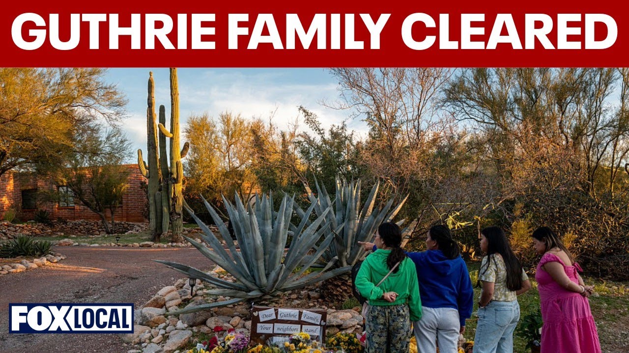 Family cleared as search continues for Nancy Guthrie