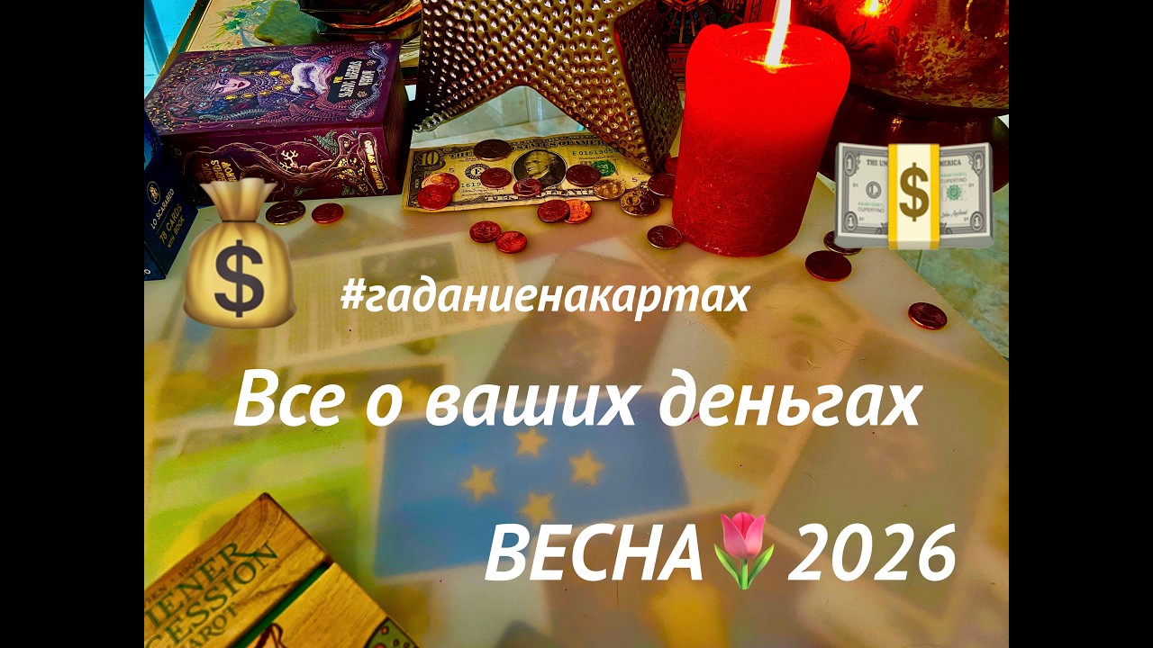 Традиционное ЦЫГАНСКОЕ ГАДАНИЕ💰ВСЯ ПРАВДА О ВАШИХ ДЕНЬГАХ/ВЕСНА 2026💵12 знаков зодиака
