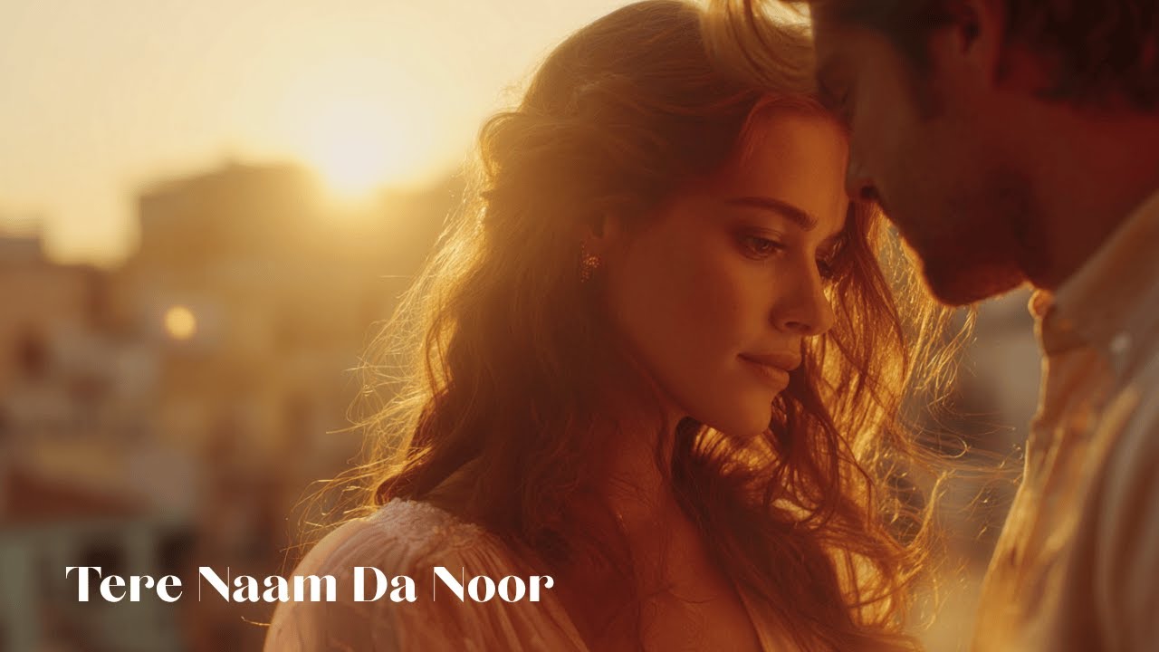 ✨ Tere Naam Da Noor (Your Light on My Heart) | Punjabi–English Romantic Fusion 2025 | DilWave