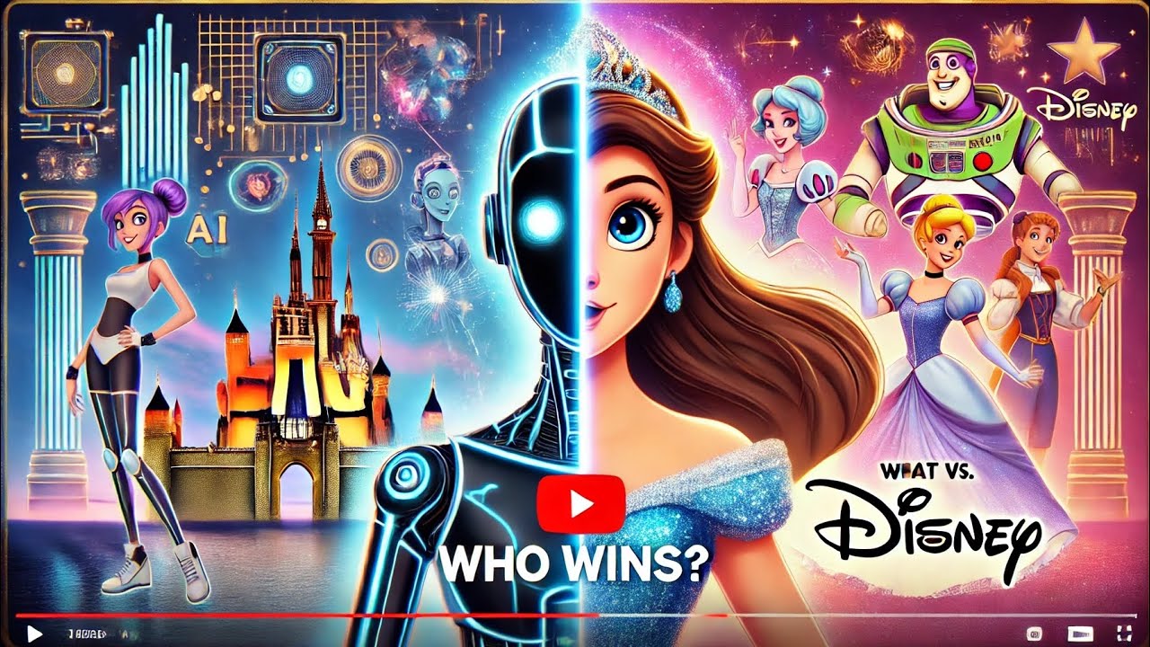 What If AI Created the Next Disney Movie? | Pixar-Style Animation vs. AI Magic!