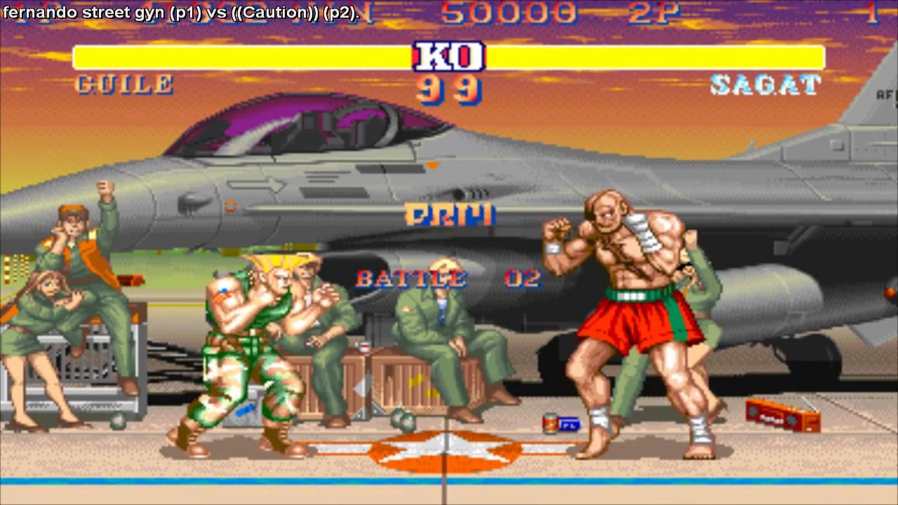 Street Fighter 2 Champion Edition - fernando street gyn (Brazil) vs Caution (Brazil) ストリートファイター