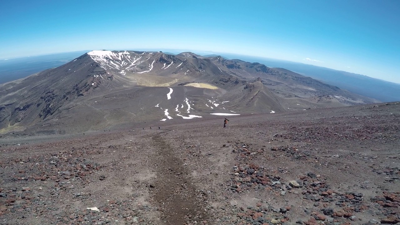 Mt Ngauruhoe, descente express de la caldera