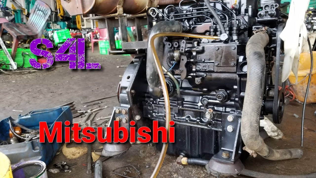 Động Cơ Mitsubishi S4L | Chạy Võ Lãi Đấu Phát Điện : Nông Ngư Cơ Nguyễn Văn Châu