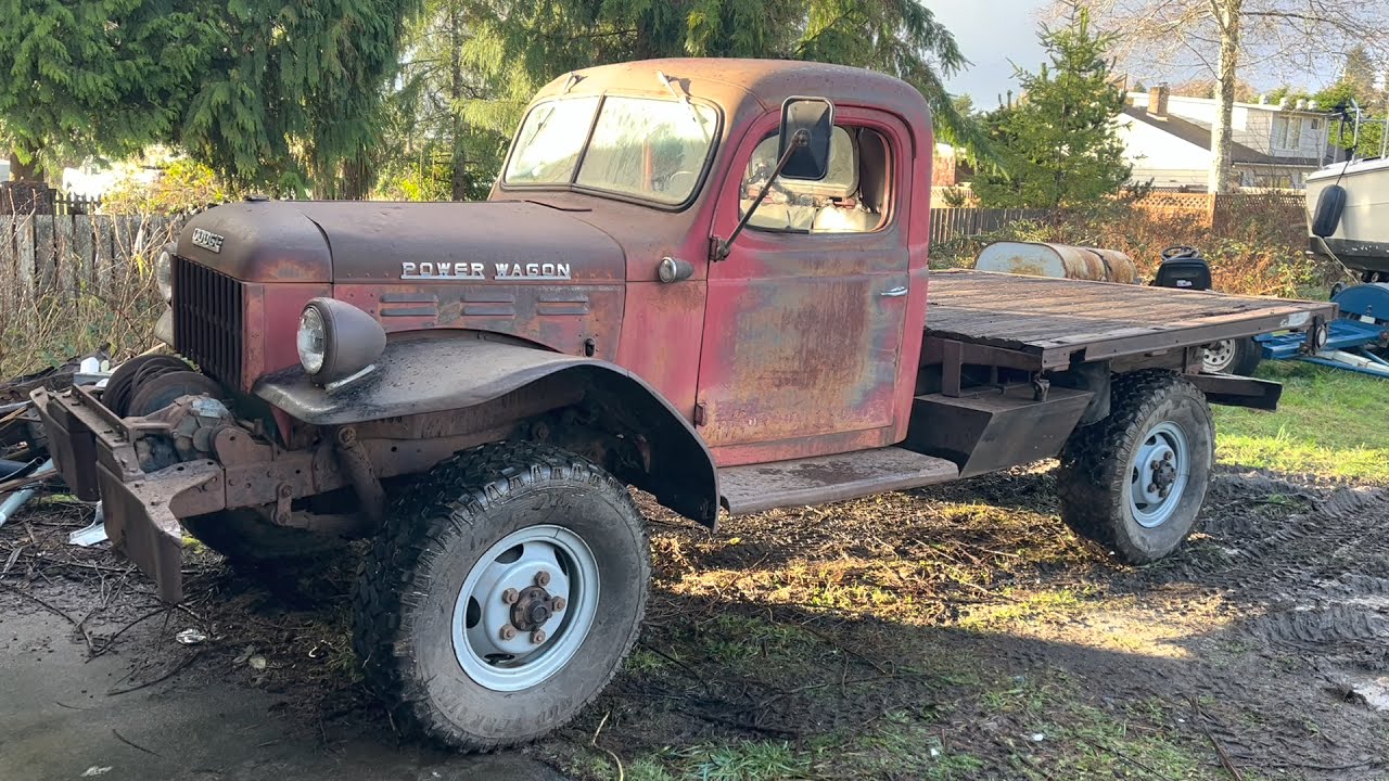 Обзор Dodge Power Wagon 1948 года. Первая поездка за 13+ лет — Dead Dodge Garage