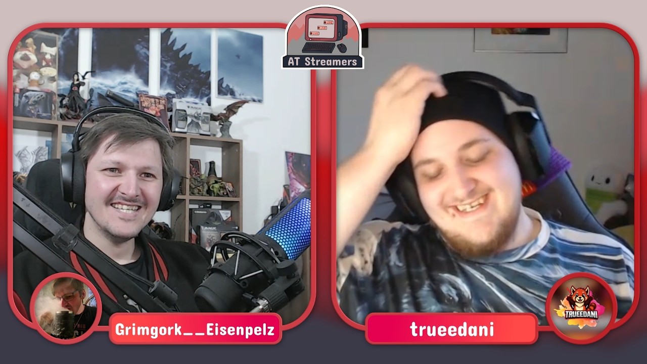 ATSCast Folge 2 - grimgork__eisenpelz & trueedani (Twitch-Reise, Games & Balance)