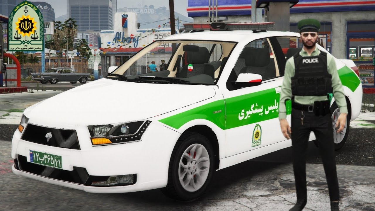 پلیس نیروی انتظامی ایران | درگیری با آدم ربایان || GTA 5 LSPDFR