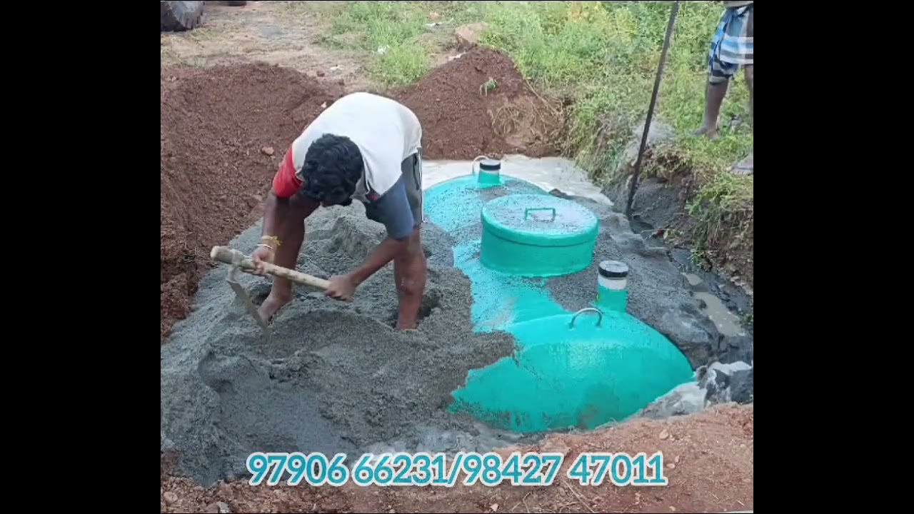 3000ltr Bio Septic Tank installation Pioneer Bio Tank#salem#erode#coimbatore #tiruppur #mettupalayam