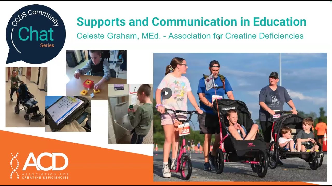 CCDS Community Chat Series: Supports and Communication in Education