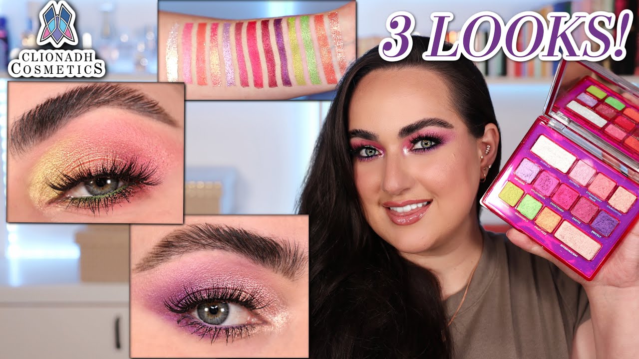 THESE SHIMMERS ARE BEYOND! 🤩 | Clionadh Cosmetics Dragon Fruit Collection!