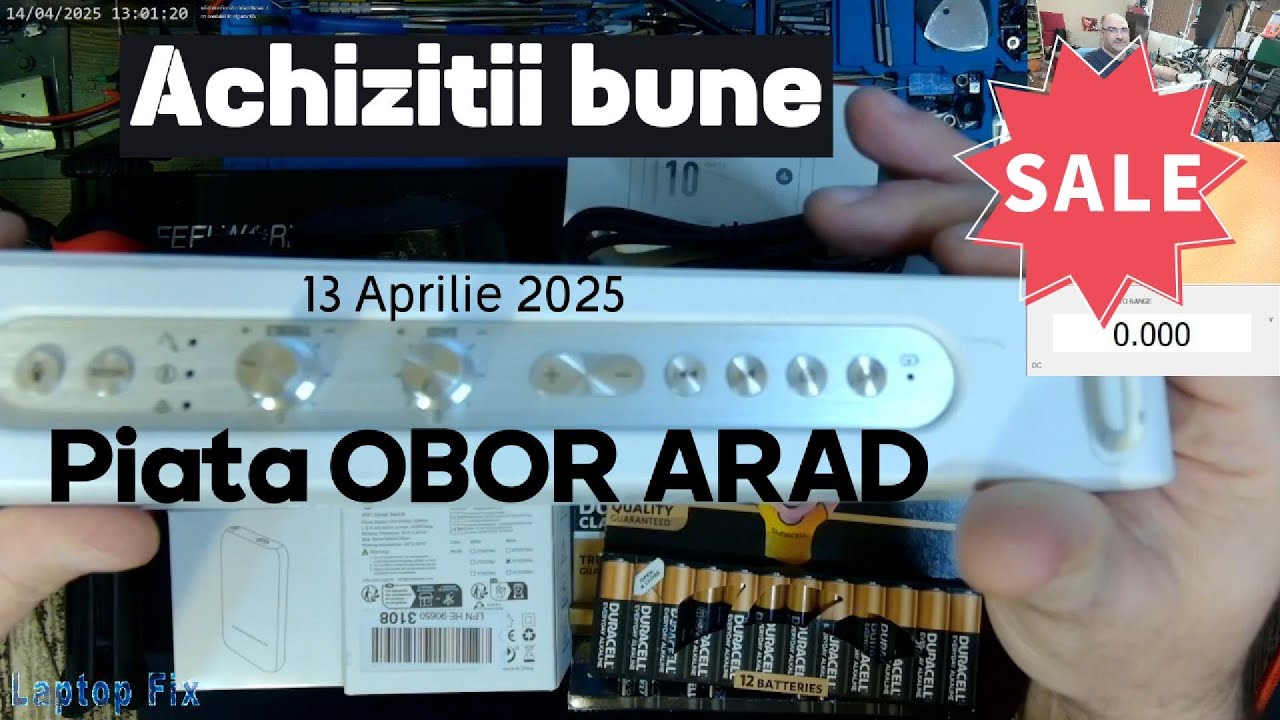 Achizitii dupa o raita prin targ - Piata Obor Arad - 13 Aprilie 2025