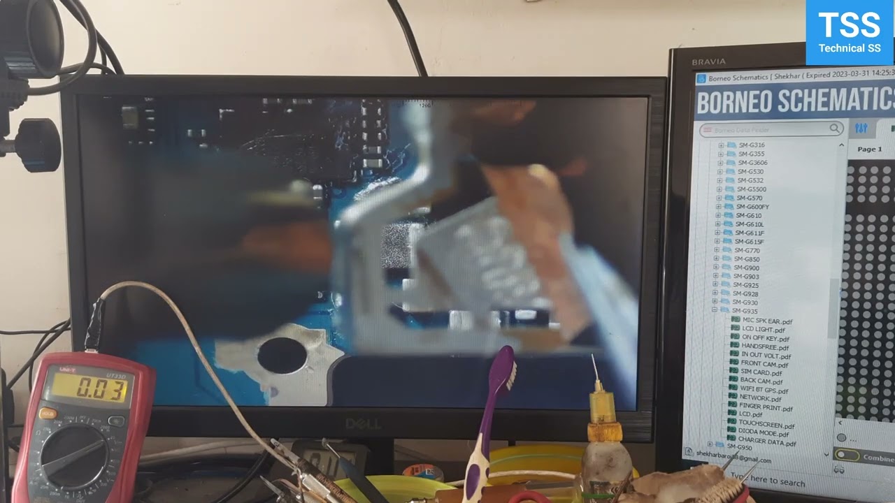 Samsung S7 Edge Dead fault find out.