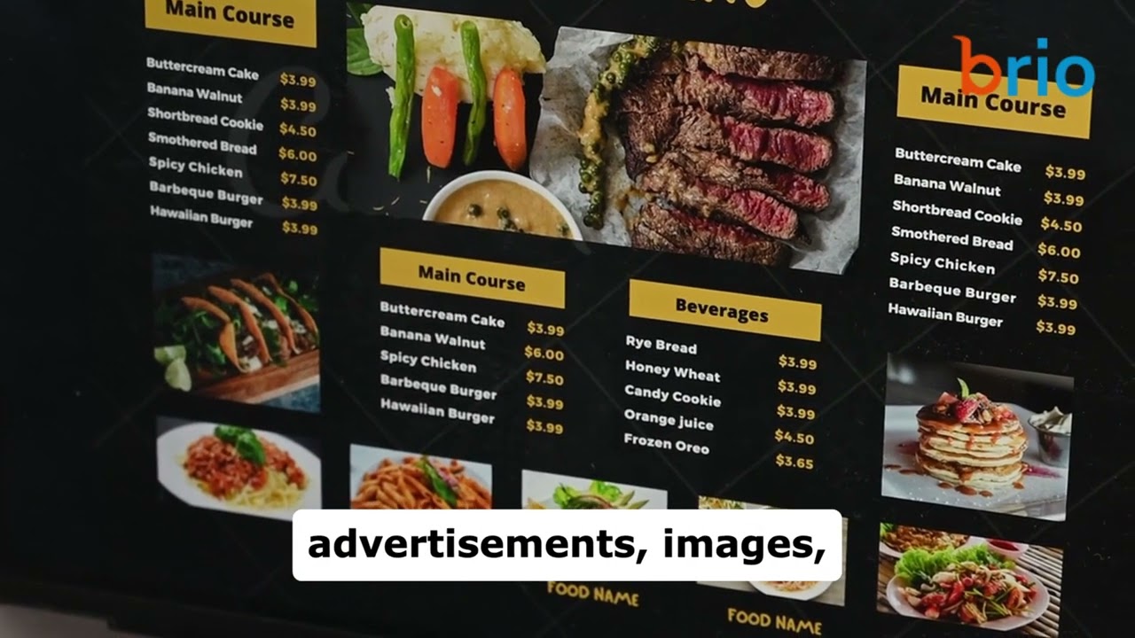 BrioTech : Cloud Based Digital Signage Solution