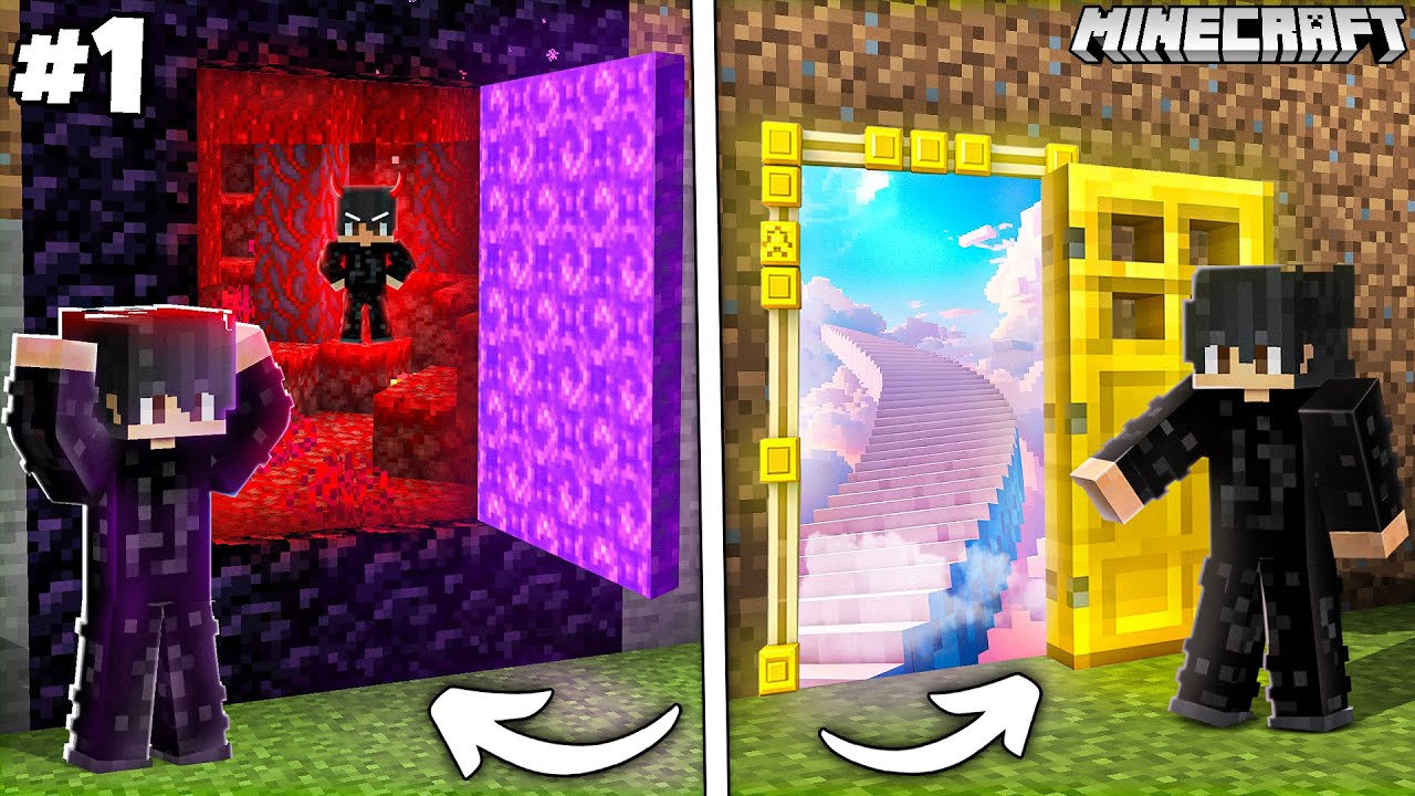I Found Rarest Rs1 vs Rs1,00,000 Secret Doors in Minecraft