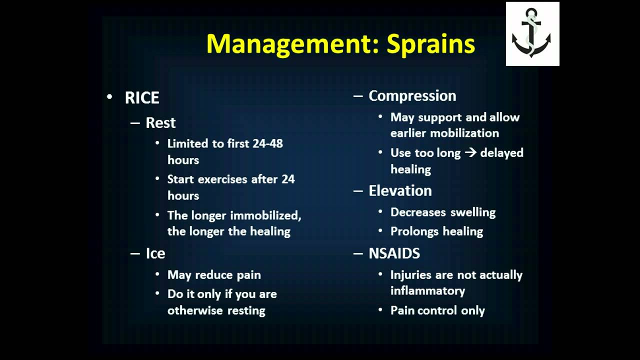 Musculoskeletal Injuries Sprains and Strains