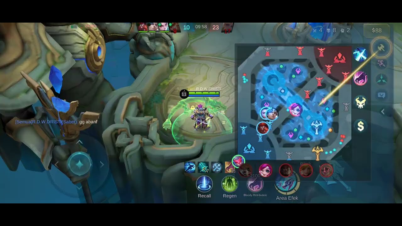 KETEMU USER FANY BIKIN MELONGO DAN DONGO 😅🤣🔥(ASMR GAMEPLAY SABER HYPER VS FANY STREAMER!!)