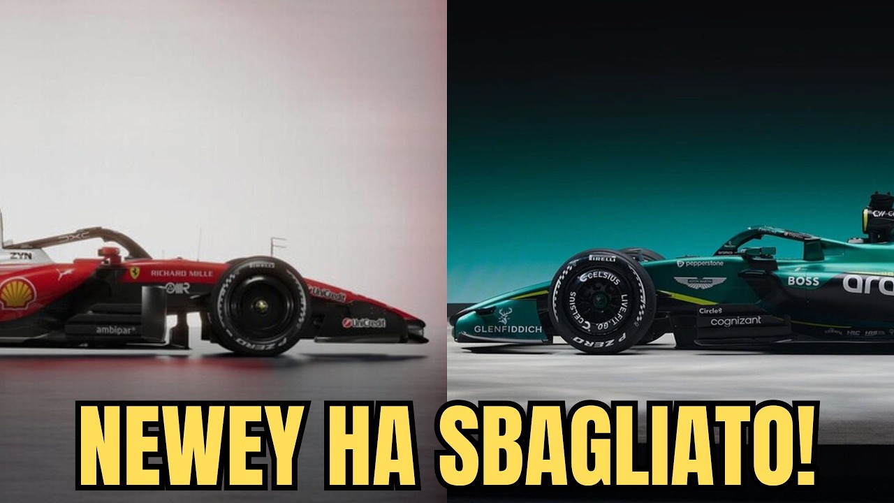 FERRARI vs ASTON MARTIN: Newey ha sbagliato? Analisi tecnica della sfida