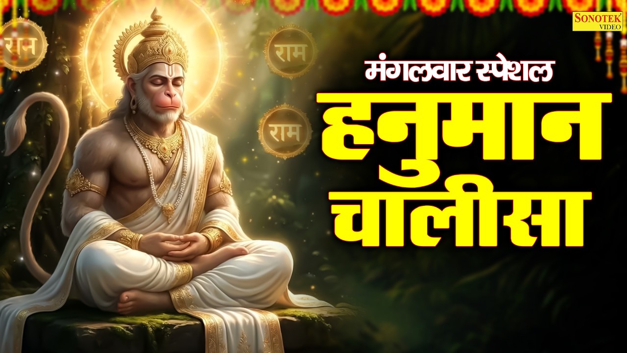 हनुमान चालीसा | जय हनुमान ज्ञान गुण सागर | Hanuman Chalisa | Hanuman Bhajan~Nonstop Hanuman chalisa