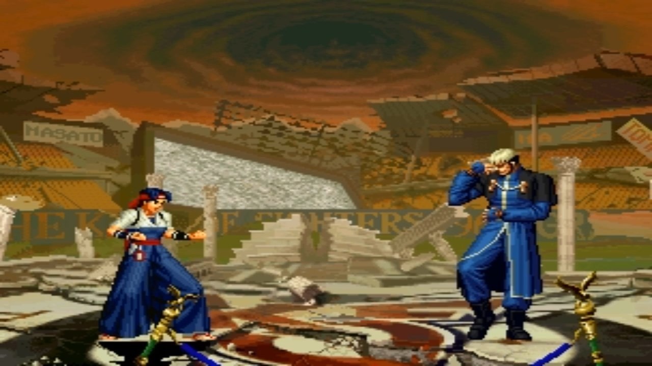 [TAS] Kasumi VS Goenitz (KoF '96)