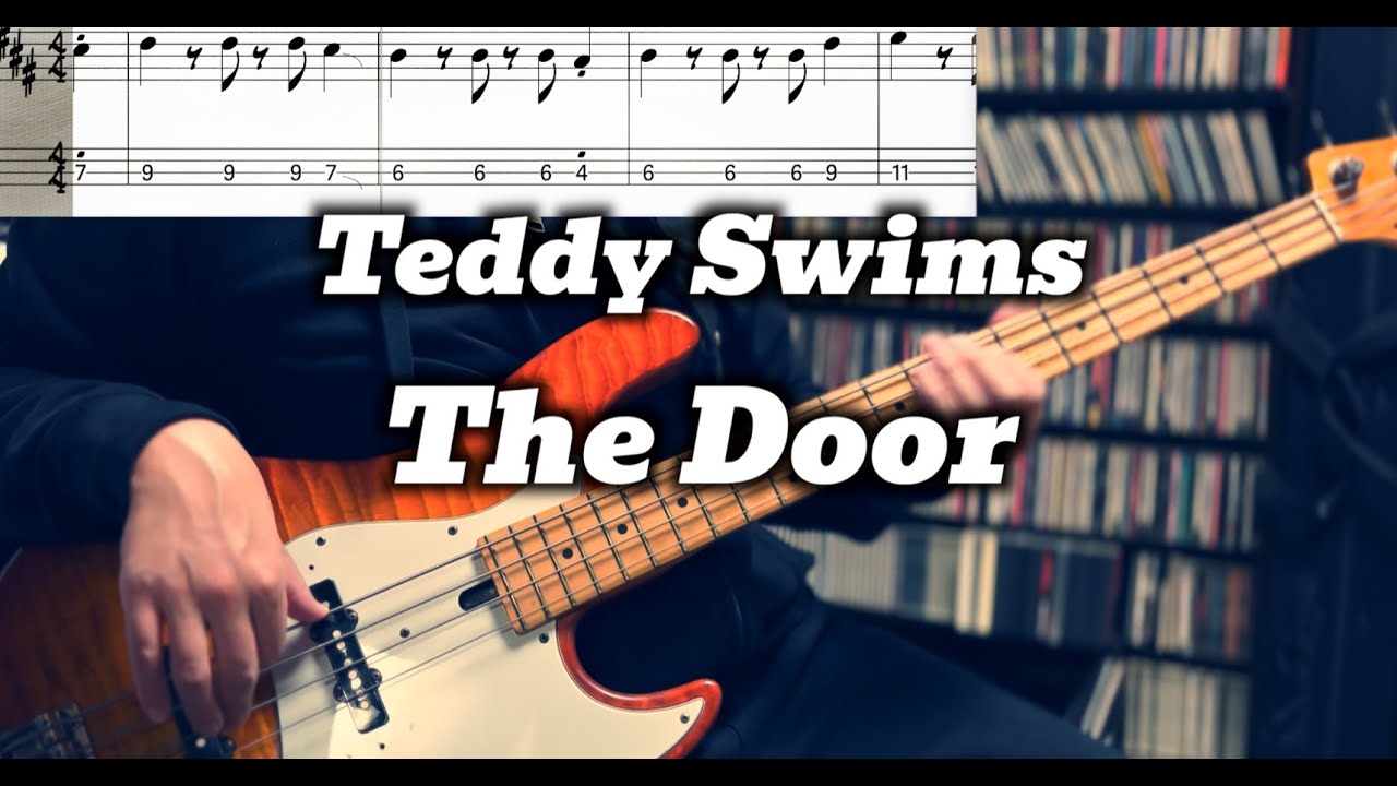 Teddy Swims - The Door (Bass Cover) TABS in Video | *Get the PDF on Patreon