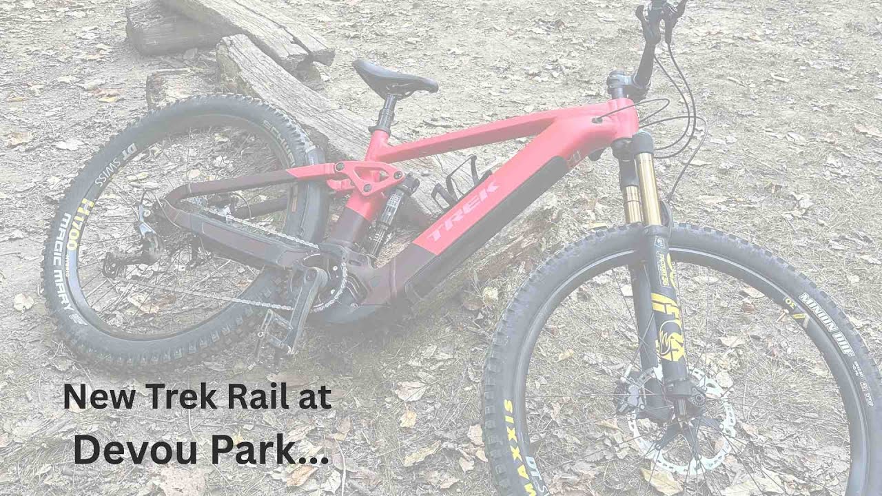 Enjoying my local trails on my new Trek Rail Gen 5!